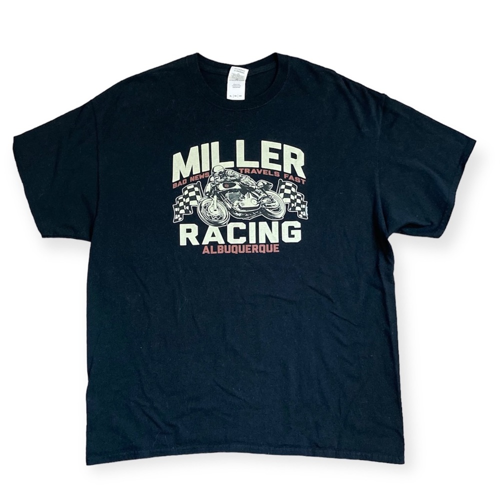 Miller Racing Albuquerque Graphic T-Shirt Men’s XL Black